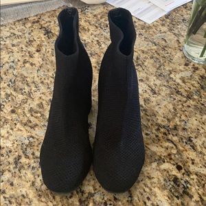Black Booties Seven Dials size 6